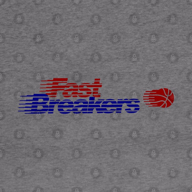 Vintage Tulsa Fast Breakers CBA Basketball 1988 by LocalZonly